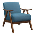  Manufacturer Color_Blue -- Damala 1138BU-1 Accent Chair IMAGE 1