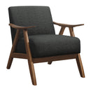  Manufacturer Color_Dark grey -- Damala 1138DG-1 Accent Chair IMAGE 1