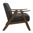  Manufacturer Color_Dark grey -- Damala 1138DG-1 Accent Chair IMAGE 3
