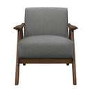  Manufacturer Color_Grey -- Damala 1138GY-1 Accent Chair IMAGE 2