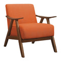  Manufacturer Color_Orange -- Damala 1138RN-1 Accent Chair IMAGE 1