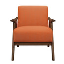  Manufacturer Color_Orange -- Damala 1138RN-1 Accent Chair IMAGE 2