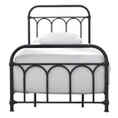  Size_Twin -- Signature Design by Ashley Nashburg Metal Bed IMAGE 2