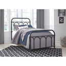  Size_Twin -- Signature Design by Ashley Nashburg Metal Bed IMAGE 5
