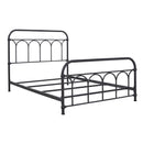  Size_Queen -- Nashburg B280-681 Queen Metal Bed IMAGE 3