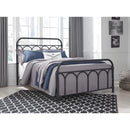  Size_Queen -- Nashburg B280-681 Queen Metal Bed IMAGE 5