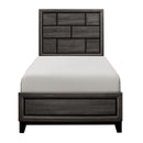  Color_Grey Size_Twin -- Davi 1645T-1* Twin Bed IMAGE 1