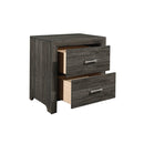  Color_Dark gray -- Edina 2145NP-4 Night Stand IMAGE 3
