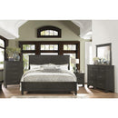  Color_Brown Size_Queen -- Homelegance Blaire Farm Panel Bed IMAGE 5