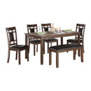  Homelegance Salton 6 pc Dinette 5658 IMAGE 1