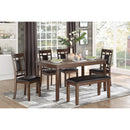  Homelegance Salton 6 pc Dinette 5658 IMAGE 2