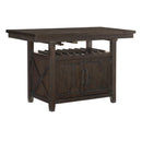  Homelegance Oxton 5655-36* Counter Height Table with Storage Base IMAGE 3