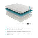  Size_Queen -- Homelegance Altair MT 10" Gel Infused Memory Foam Mattress IMAGE 1