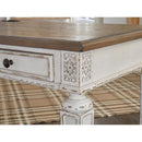  Signature Design by Ashley Realyn H743H2 2 pc Home Office Desk IMAGE 7