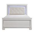  Color_White Size_Queen -- Allura 1916W-1* Queen Bed, LED Lighting IMAGE 1