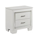  Color_White -- Allura 1916W-4 Night Stand, LED Lighting IMAGE 2