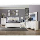  Color_White -- Allura 1916W-4 Night Stand, LED Lighting IMAGE 4