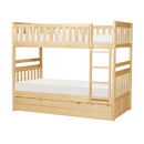  Homelegance Bartly B2043-1*R Twin/Twin Bunk Bed with Twin Trundle IMAGE 1