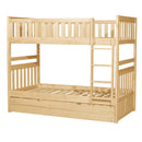  Homelegance Bartly B2043-1*R Twin/Twin Bunk Bed with Twin Trundle IMAGE 2