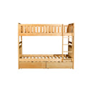  Homelegance Bartly B2043-1*T Twin/Twin Bunk Bed with Storage Boxes IMAGE 1