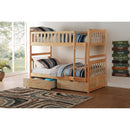  Homelegance Bartly B2043-1*T Twin/Twin Bunk Bed with Storage Boxes IMAGE 7