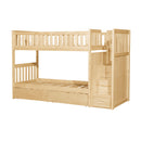  Homelegance Bartly B2043SB-1*T Twin/Twin Step Bunk Bed with Storage Boxes IMAGE 2