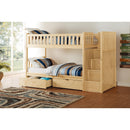  Homelegance Bartly B2043SB-1*T Twin/Twin Step Bunk Bed with Storage Boxes IMAGE 4