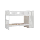  Homelegance Galen B2053SBW-1* Twin/Twin Step Bunk Bed IMAGE 2