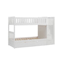  Homelegance Galen B2053SBW-1*R Twin/Twin Step Bunk Bed with Twin Trundle IMAGE 2
