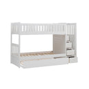  Homelegance Galen B2053SBW-1*R Twin/Twin Step Bunk Bed with Twin Trundle IMAGE 5