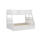  Homelegance Galen B2053TFW-1*R Twin/Full Bunk Bed with Twin Trundle IMAGE 2