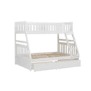  Homelegance Galen B2053TFW-1*T Twin/Full Bunk Bed with Storage Boxes IMAGE 6