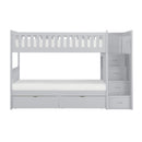  Homelegance Orion B2063SB-1*T Twin/Twin Step Bunk Bed with Storage Boxes IMAGE 1