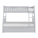  Homelegance Orion B2063TF-1*R Twin/Full Bunk Bed with Twin Trundle IMAGE 1