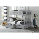  Homelegance Orion B2063TF-1*T Twin/Full Bunk Bed with Storage Boxes IMAGE 3