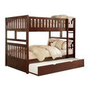  Homelegance Rowe B2013FFDC-1*R Full/Full Bunk Bed with Twin Trundle IMAGE 1