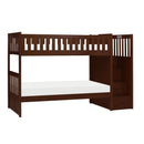  Homelegance Rowe B2013SBDC-1* Twin/Twin Step Bunk Bed IMAGE 1