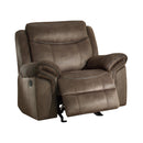  Manufacturer Color_Brown -- Homelegance Aram Glider Recliner IMAGE 2