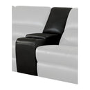  Manufacturer Color_Dark Brown -- Falun 8260DB*6PW 6 pc Modular Power Reclining Sectional IMAGE 9