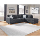  Manufacturer Color_Slate -- Signature Design by Ashley Altari Fabric 2 pc Sectional IMAGE 2