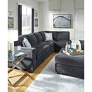  Manufacturer Color_Slate -- Signature Design by Ashley Altari Fabric 2 pc Sectional IMAGE 5