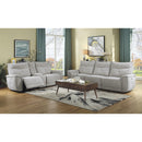  Homelegance Tesoro 9509MGY-3PWH* Power Double Reclining Sofa with Power Headrests and USB Ports IMAGE 5