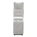  Manufacturer Color_Mist grey -- Homelegance Tesoro Reclining Fabric 6 pc Sectional IMAGE 4