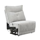  Manufacturer Color_Mist grey -- Homelegance Tesoro Reclining Fabric 6 pc Sectional IMAGE 8