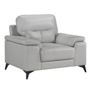  Manufacturer Color_Silver grey -- Mischa 9514SVE-1 Chair IMAGE 2
