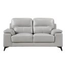  Manufacturer Color_Silver grey -- Mischa 9514SVE-2 Love Seat IMAGE 1