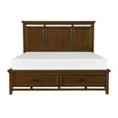  Size_King -- Frazier Park 1649K-1EK* Eastern King Platform Bed with Footboard Storage IMAGE 1