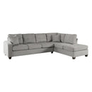  Manufacturer Color_Taupe -- Homelegance Emilio Fabric 3 pc Sectional IMAGE 2