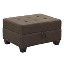  Homelegance Maston 9507CHC-4 Storage Ottoman IMAGE 2
