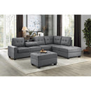  Homelegance Maston 9507DGY-4 Storage Ottoman IMAGE 3